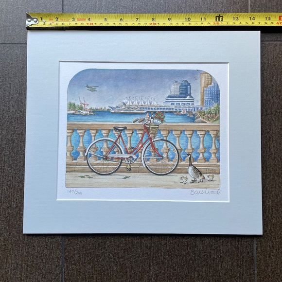 🇨🇦 Vancouver Watercolour | 12.5"D x 14.5"W - Picture 8 of 9